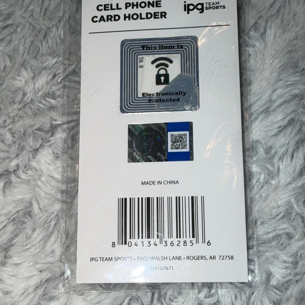 Florida‎ Gators Blue Cell Phone Card Holder & Peel and Stick Tattoos NEW